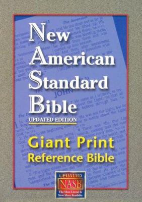 Giant Print Reference Bible-NASB [Large Print] 1581351089 Book Cover