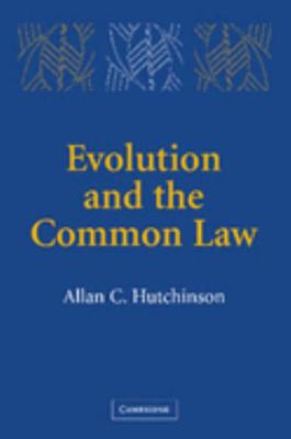 Evolution and the Common Law 0521849683 Book Cover