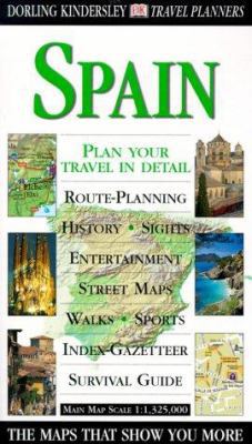 Eyewitness Travel Planner Spain [With Map] 0789448262 Book Cover