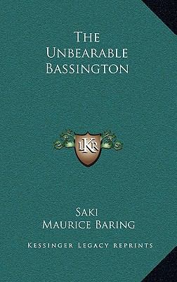 The Unbearable Bassington 1163222143 Book Cover