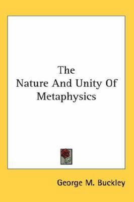 The Nature and Unity of Metaphysics 0548145253 Book Cover
