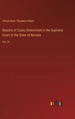 Reports of Cases Determined in the Supreme Cour... 336885271X Book Cover