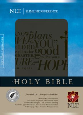 Slimline Reference Bible-NLT-Jeremiah 29:11 1414387695 Book Cover