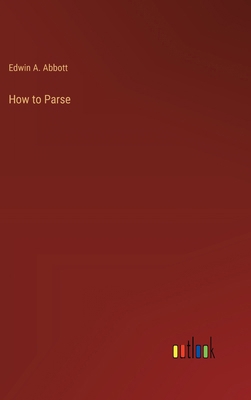 How to Parse 3385224543 Book Cover