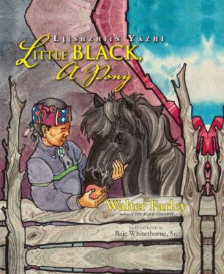Little Black, a Pony: Liishzhiin Yazhi [With CD] [Navajo] 1893354903 Book Cover
