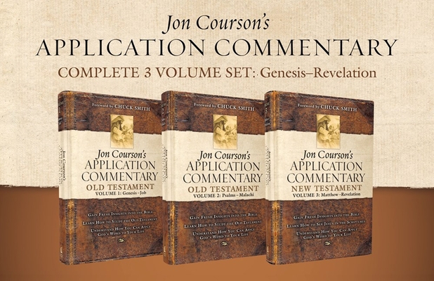 Jon Courson's Application Commentary, Complete ... 031011831X Book Cover