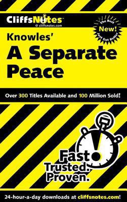Knowles' A Separate Peace (Cliffs Notes) B00A2PKL7U Book Cover