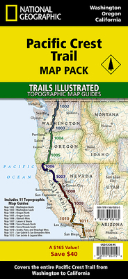 Pacific Crest Trail [Map Pack Bundle] 1566958164 Book Cover