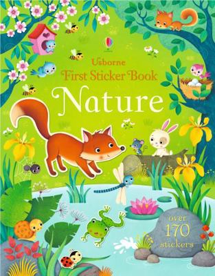 First Sticker Book Nature (First Sticker Books) 1409597474 Book Cover