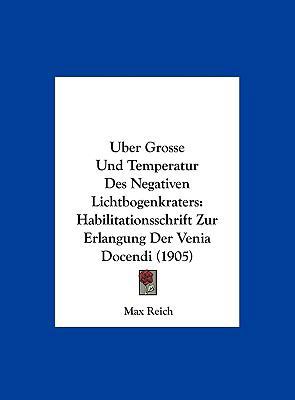 Uber Grosse Und Temperatur Des Negativen Lichtb... [German] 1162309253 Book Cover
