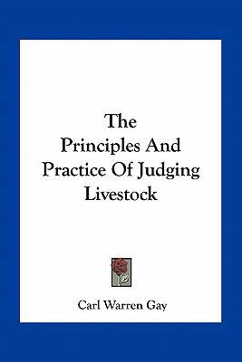 The Principles And Practice Of Judging Livestock 1163796921 Book Cover