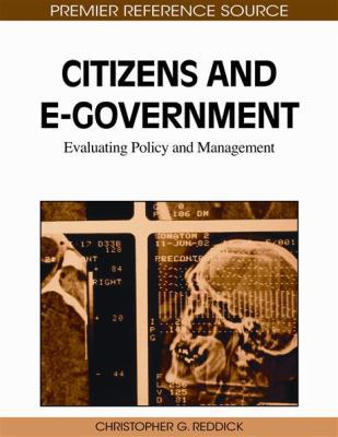 Citizens and E-Government: Evaluating Policy an... 161520931X Book Cover