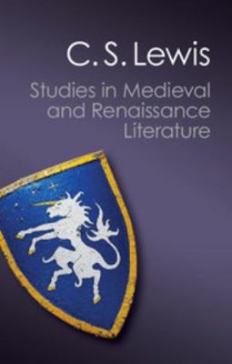 Studies in Medieval and Renaissance Literature 1107658926 Book Cover