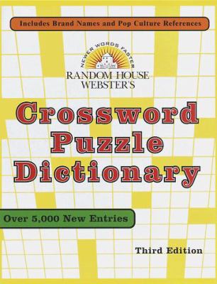 Random House Webster's Crossword Puzzle Diction... 0679458565 Book Cover