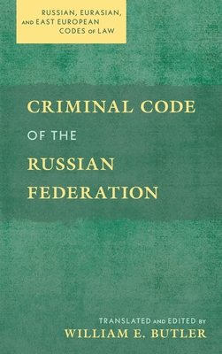 Criminal Code of the Russian Federation 1616196645 Book Cover