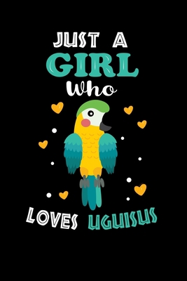 Just a Girl Who Loves Uguisus: Cute Uguisus Lover Gift For Girl, women.  Perfect handwriting notebook journal for Uguisus. Gift it to your Sister, Daughter, Mother, Mom, Grandpa Who Loves Animal.