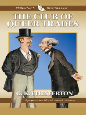 The Club of Queer Trades [Large Print] 0786264225 Book Cover