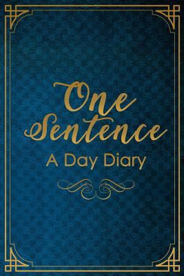 Paperback One Sentence a Day Diary : 5 Years of Memories, Blank Date No Month, 6 X 9, 365 Lined Pages Book