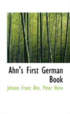 Ahn's First German Book 0559636458 Book Cover