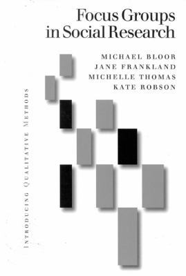 Focus Groups in Social Research 076195743X Book Cover