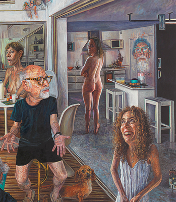 Mark Greenwold: The Rumble of Panic Underlying ... 0989890295 Book Cover