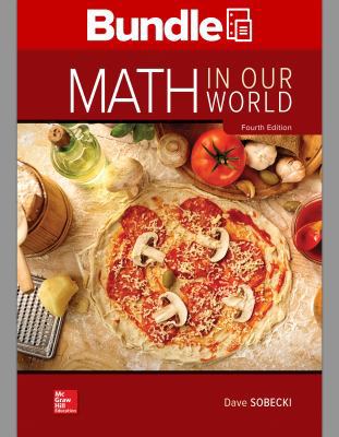 Loose Leaf for Math in Our World with Aleks 360... 1260585042 Book Cover