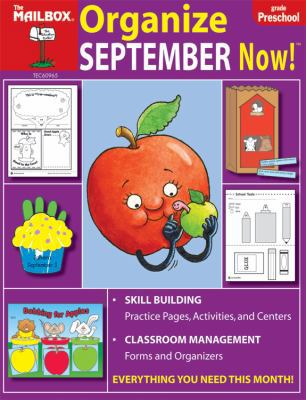 Organize September Now! (PreK) 1562346660 Book Cover