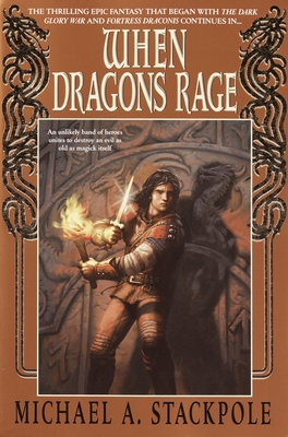 When Dragons Rage: Book Two of the Dragoncrown ... 0553379208 Book Cover