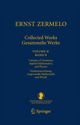 Ernst Zermelo - Collected Works/Gesammelte Werk... 3540708553 Book Cover