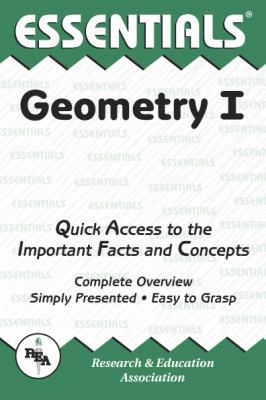 Geometry I Essentials: Volume 1 0878916067 Book Cover