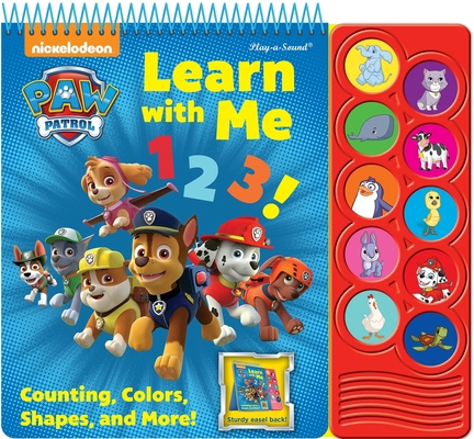 Nickelodeon Paw Patrol: Learn with Me 123! Coun... 150372297X Book Cover