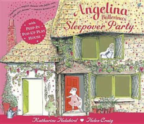 Angelina Ballerina's Pop-Up and Play Sleepover ... 0141330252 Book Cover
