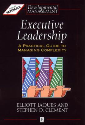 Executive Leadership 0631193138 Book Cover