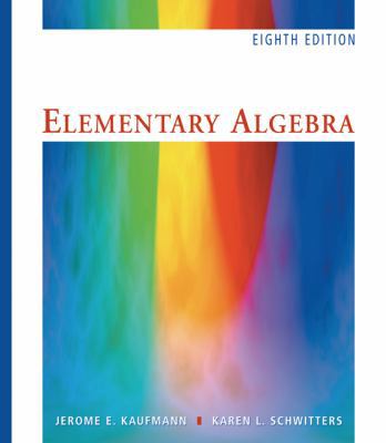 Elementary Algebra 0495109940 Book Cover