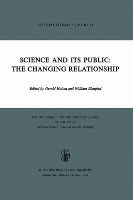 Science and Its Public: The Changing Relationship B001I506LO Book Cover