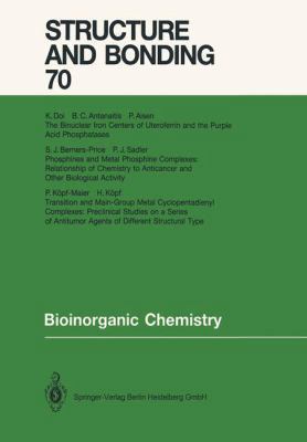 Bioinorganic Chemistry 3662136880 Book Cover