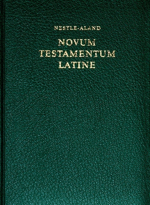 Novum Testamentum Latine (Nova Vulgata), with C... 1619705036 Book Cover