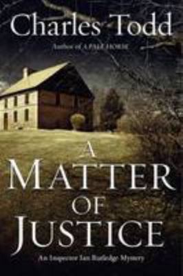 A Matter of Justice ( True First Edition ) 0061764981 Book Cover