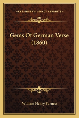 Gems Of German Verse (1860) 116537613X Book Cover