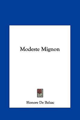 Modeste Mignon 1161443061 Book Cover