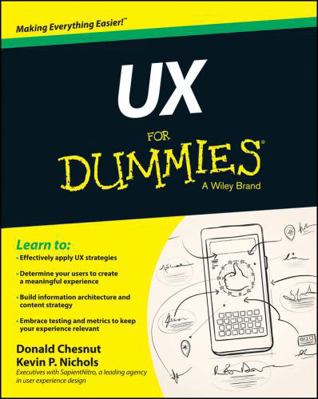 UX for Dummies 1118852788 Book Cover