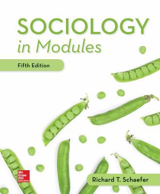 Looseleaf for Sociology in Modules 1260500217 Book Cover
