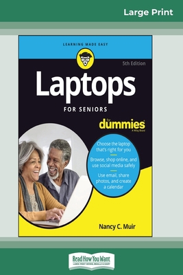 Laptops For Seniors For Dummies, 5th Edition (1... [Large Print] 0369306287 Book Cover