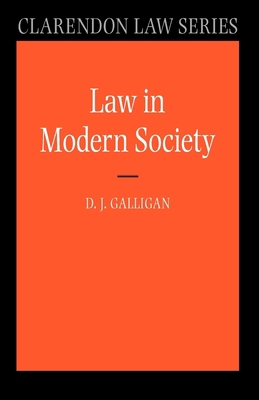 Law in Modern Society 0199269785 Book Cover