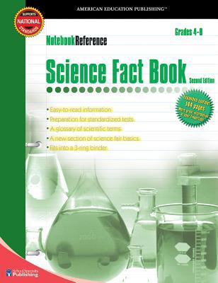 Science Fact Book, Grades 4 - 8: Second Edition 0769643469 Book Cover