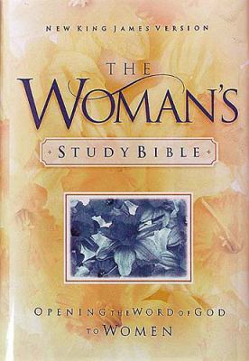 Woman's Study Bible-NKJV: Opening the Word of G... 0718012488 Book Cover