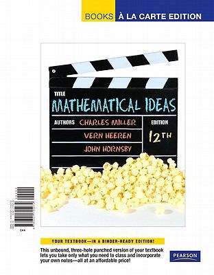 Mathematical Ideas 0321715276 Book Cover