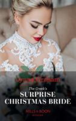 The Greek's Surprise Christmas Bride (Convenien... 0263271110 Book Cover