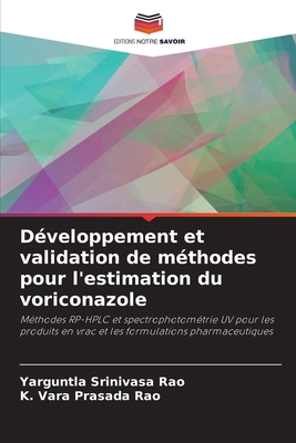 Développement et validation de méthodes pour l'... [French] 6209038840 Book Cover