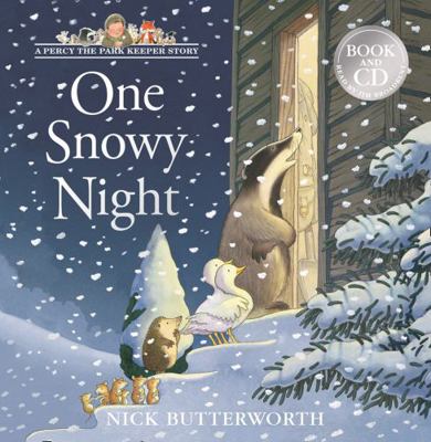 One Snowy Night (A Percy the Park Keeper Story) 0008375712 Book Cover